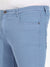 Blue Solid Denim Jeans