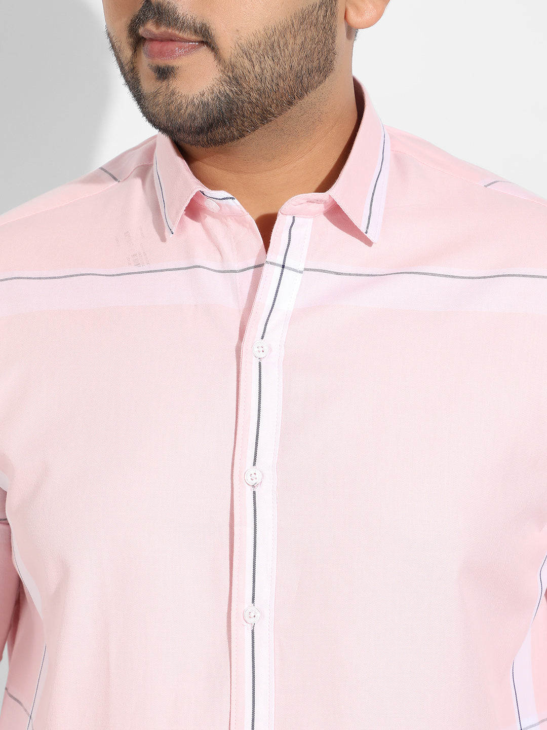 Pastel Striped Button Up Shirt