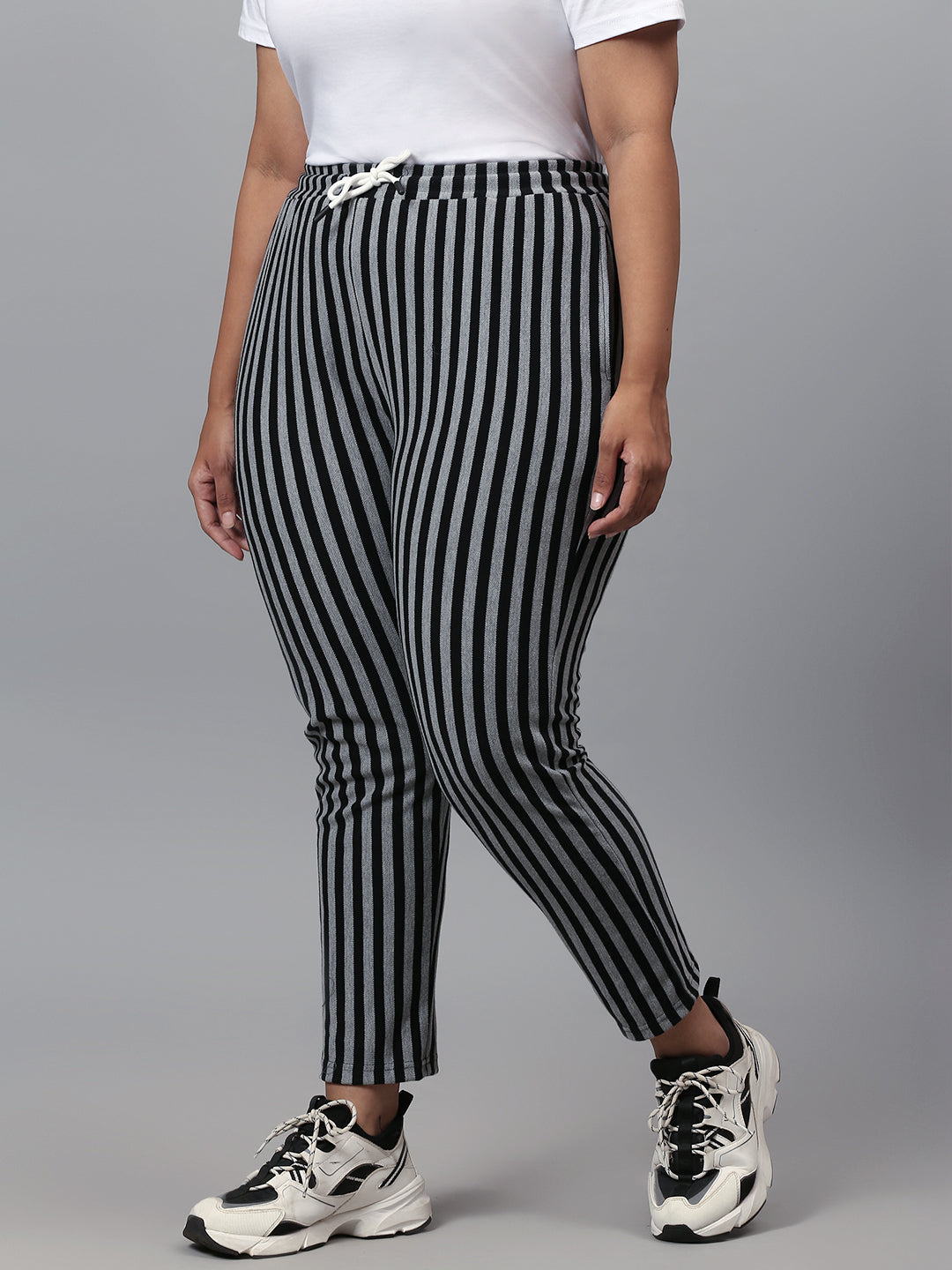 Striped Casual & Evening Trackpant