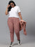 PLUS SIZE WOMEN STRIPED STYLISH CASUAL & EVENING TRACKPANT