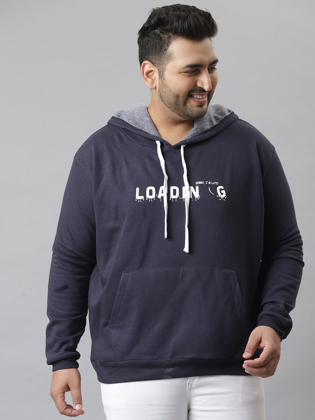 Printed Hooded Sweatshirt