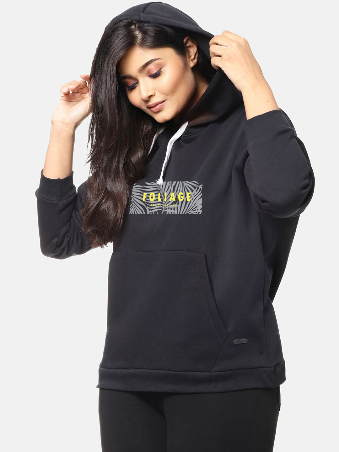 Printed Hooded Sweatshirt