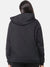 WOMEN PRINTED HOODED SWEATSHIRT