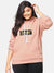 BABY PINK HOODIE FOR WOMEN