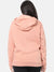 BABY PINK HOODIE FOR WOMEN