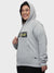 WOMEN TYPOGRAPHIC SWEATSHIRT WITH HOOD