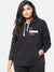 WOMEN TYPOGRAPHIC HOODIE
