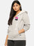 WOMEN PRINTED STYLISH CASUAL HOODED SWEATSHIRT