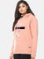 BABY PINK HOODED SWEATSHIRT