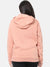 BABY PINK HOODED SWEATSHIRT