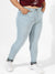 Mid-Rise Light-Wash Denim Jeans