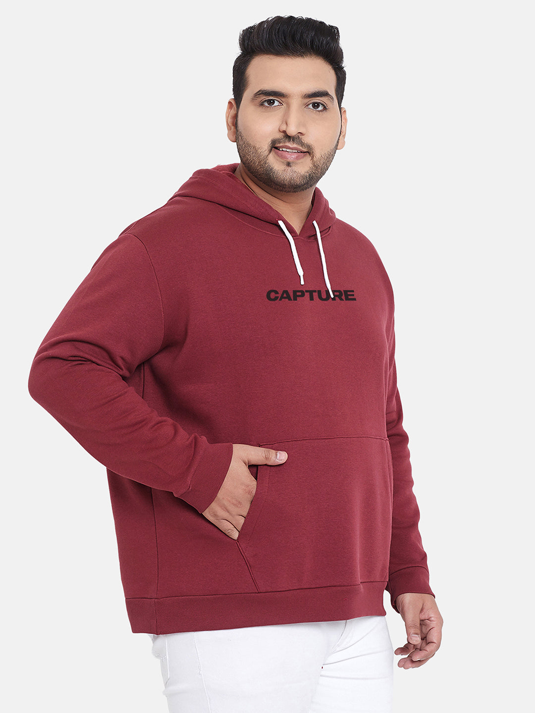 Wine Red Capture Hoodie