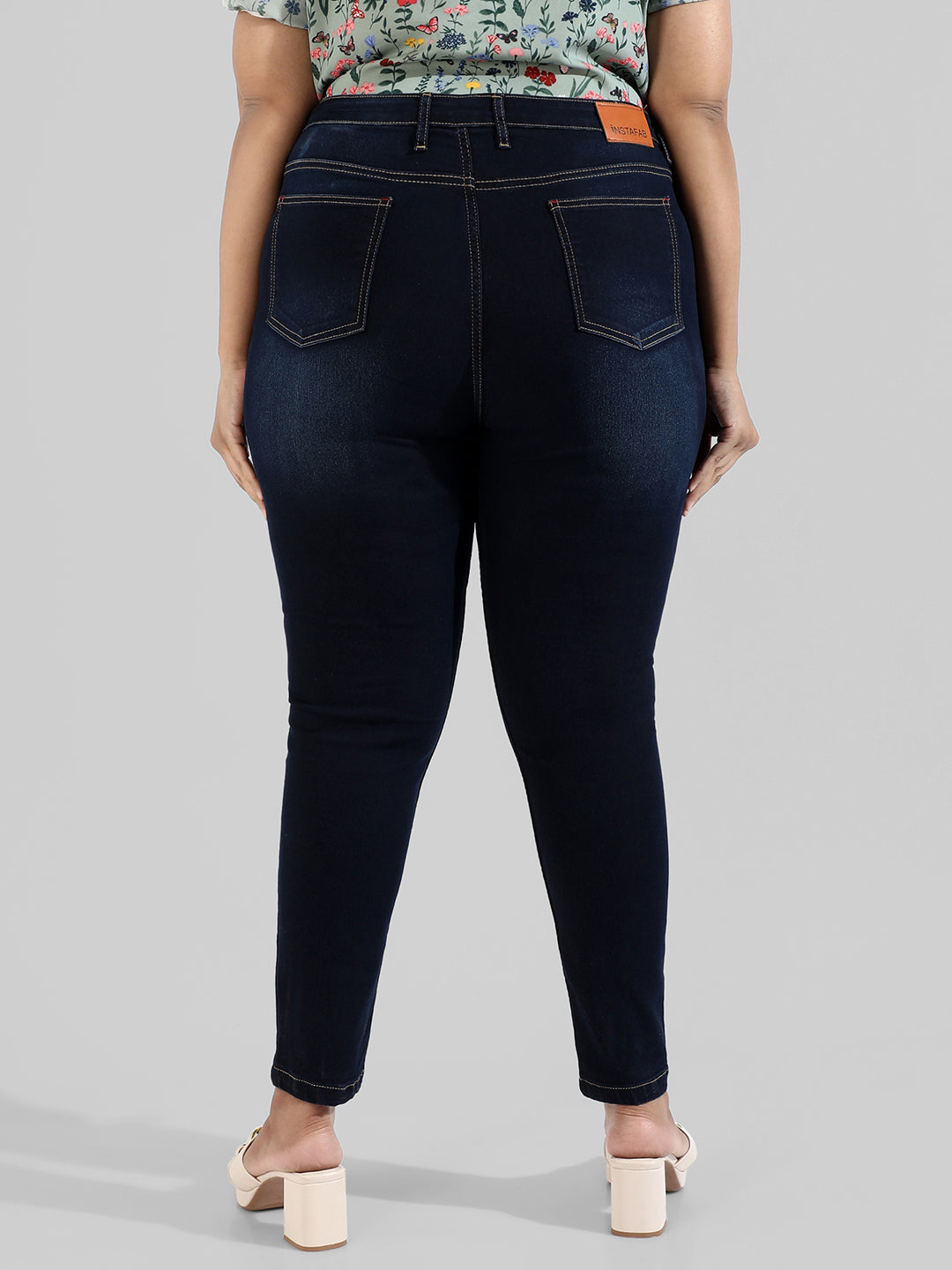 Solid Stylish Skinny Fit New Trend Denim Jeans