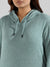 Instafab Plus Women Solid Stylish Hooded Sweatshirts