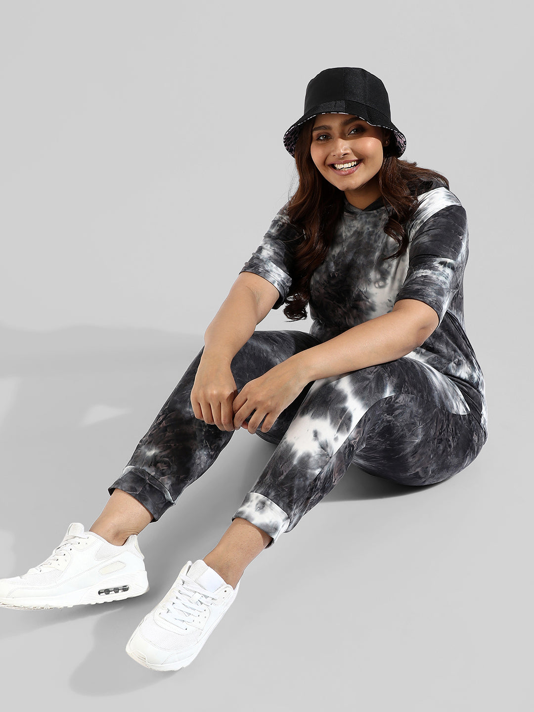 Tye-Dye Stylish Hooded Co-Ords Set