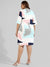 Graphic Design Drawstring Stylish Casual Dresses