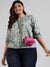 Floral Design Casual Top