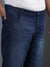 Plus Size Men Denim Jeans Navy Blue