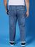MEN SIDE STRIPED CASUAL DENIM JEANS