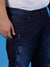 PLUS SIZE MEN SIDE STRIPED CASUAL DENIM JEANS