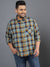 MEN CHECKS FULL SLEEVE CASUAL SHIRT