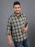 MEN CHECKS FULL SLEEVE CASUAL SHIRT