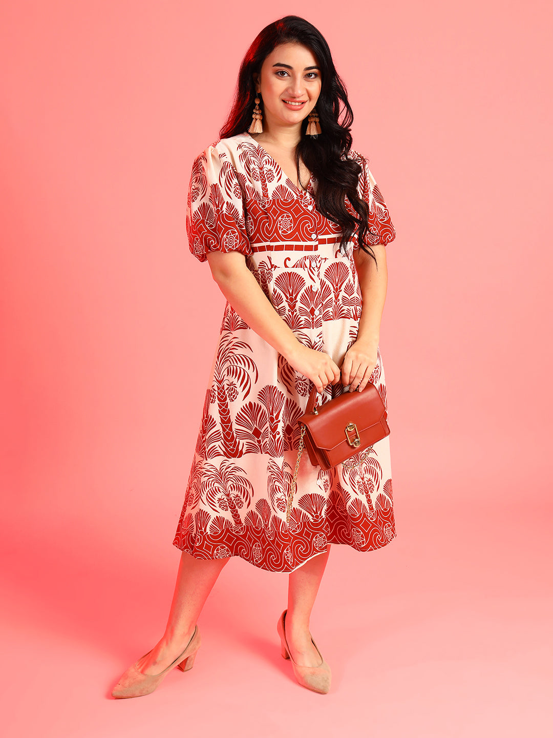 Floral Design Dress
