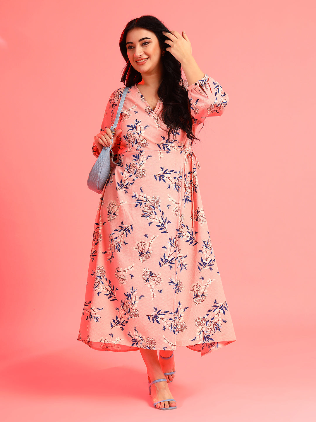 WOMEN FLORAL DESIGN DRESS