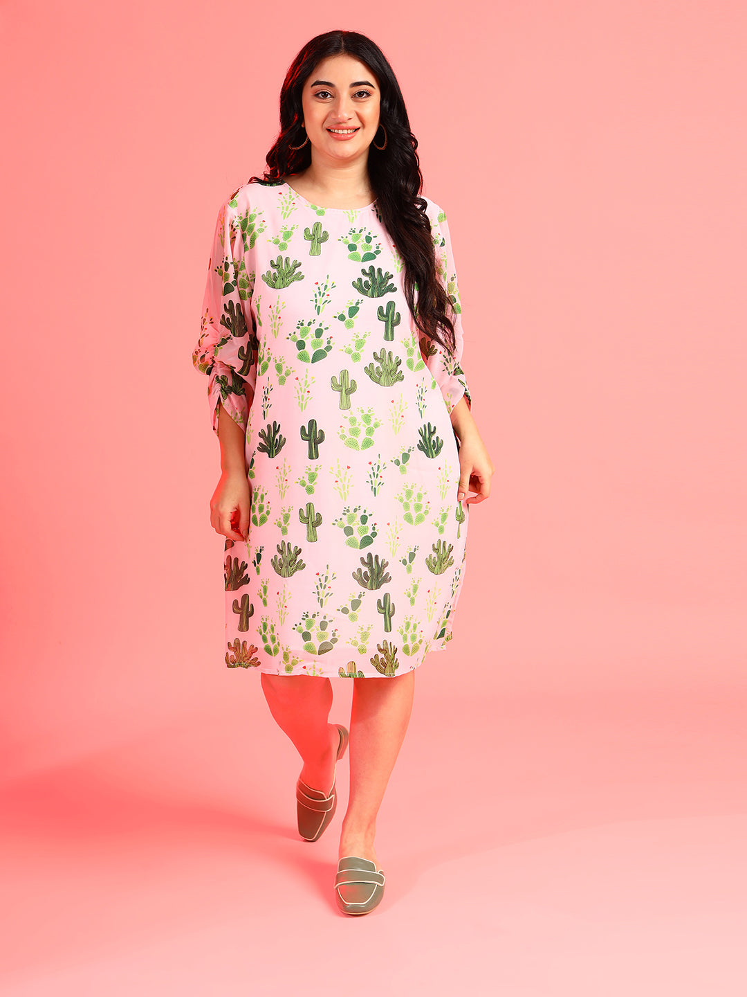 Floral Design Dress