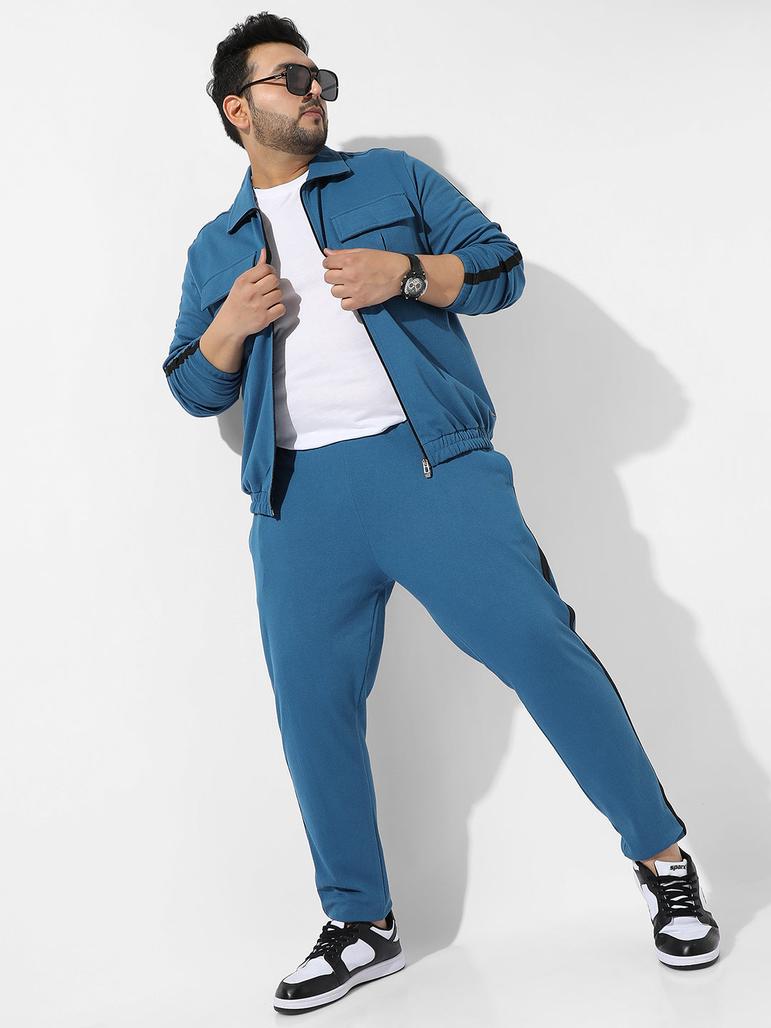 Solid Blue Co-Ords Set