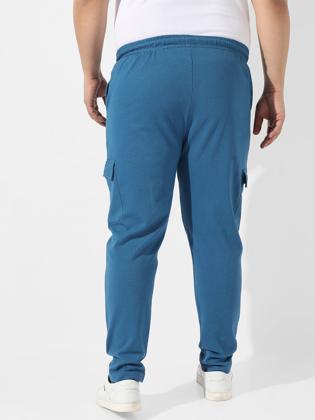 Solid Blue Trackpants
