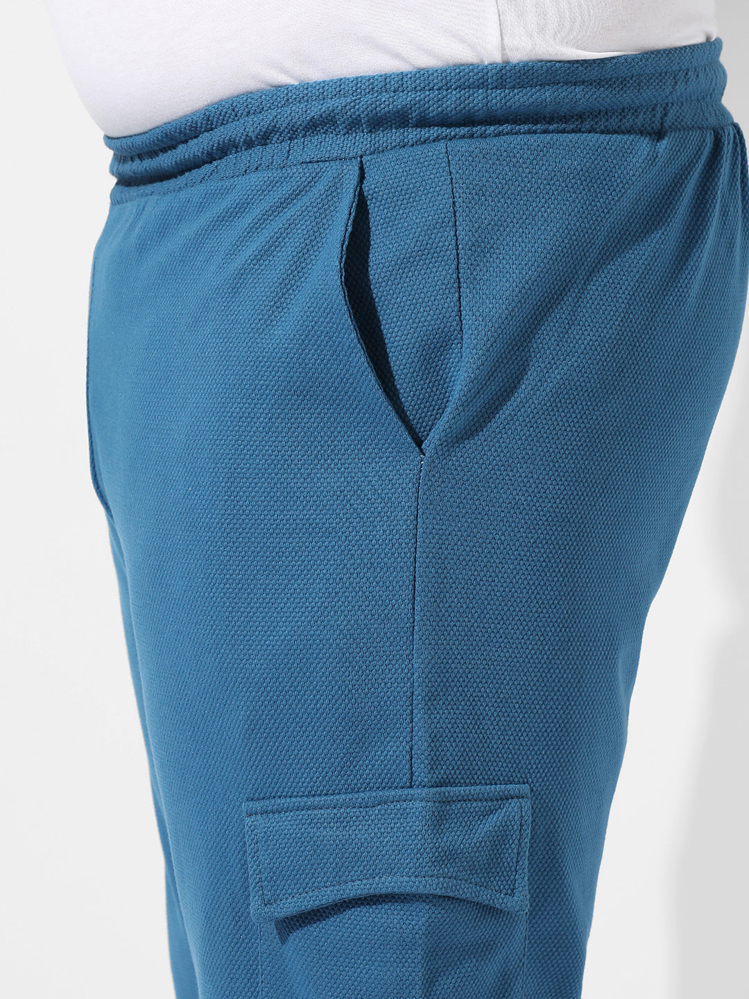 Solid Blue Trackpants