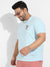 Icy Blue Abstract Face Fit T-Shirt