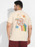 Beige Rainbow Universe T-Shirt