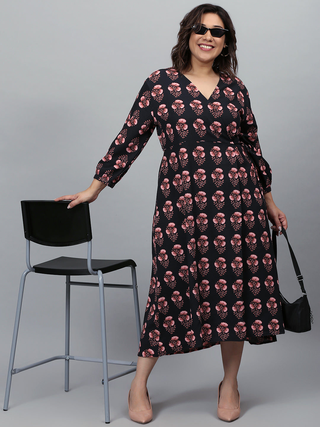 WOMEN FLORAL DESIGN DRESS