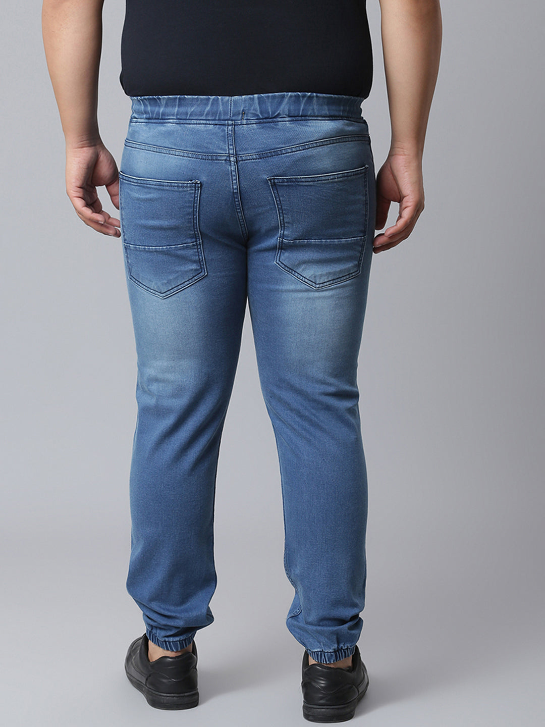 Solid Stylish Casual Denim Jeans