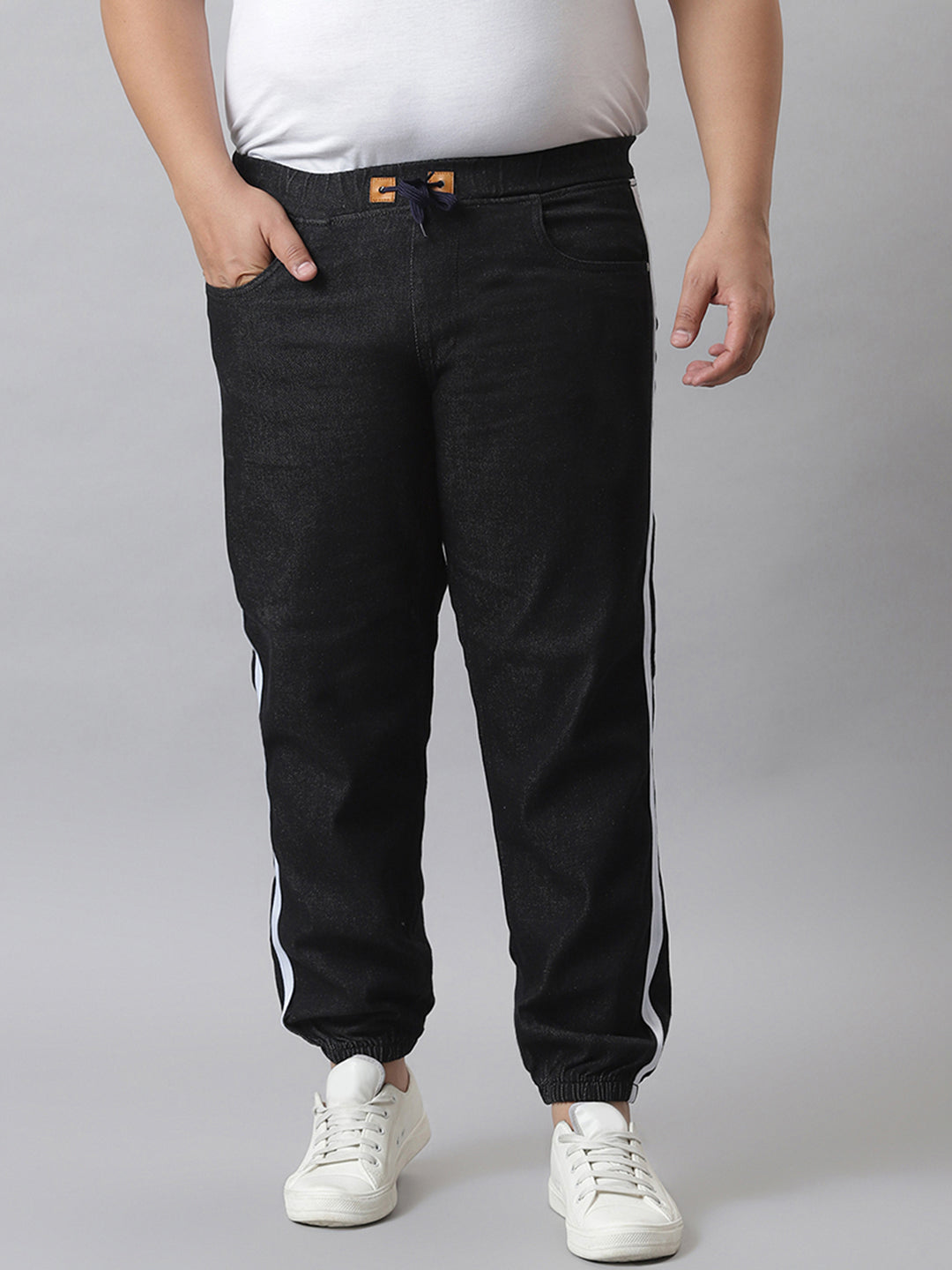 Striped Stylish Casual Denim Jeans
