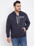 MEN SOLID STYLISH FULL SLEEVE HOODED CASUAL SWEATSHIRT