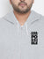 MEN SOLID FULL SLEEVE HOODED CASUAL SWEATSHIRT