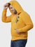 MEN SOLID FULL SLEEVE HOODED CASUAL SWEATSHIRT