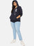 WOMEN SWEATSHIRT WITH ZIP CLOSURE