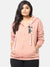 WOMEN PRINTED STYLISH CASUAL HOODED SWEATSHIRT