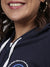 WOMEN TYPOGRAPHIC SWEATSHIRT WITH HOOD